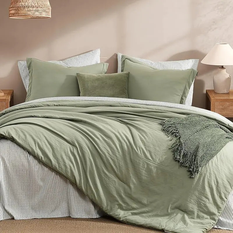 7-Pieces Microfiber Comforter Set