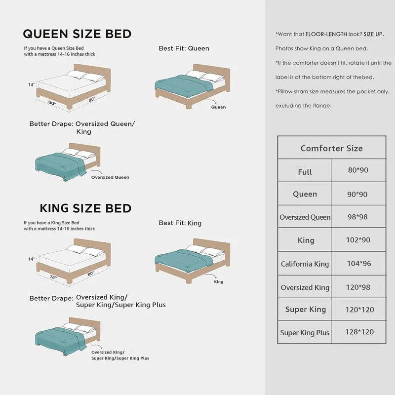 7-Pieces Microfiber Comforter Set