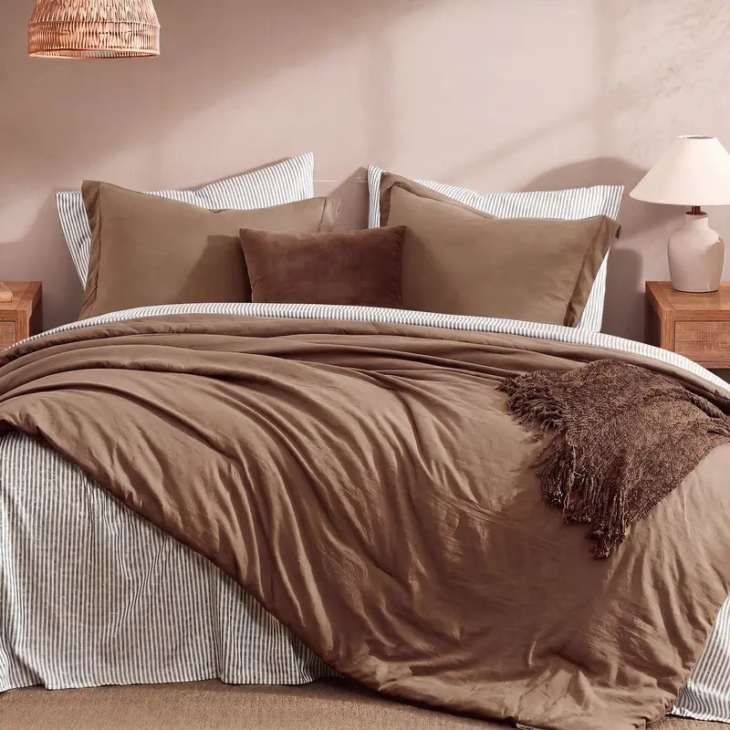 7-Pieces Microfiber Comforter Set