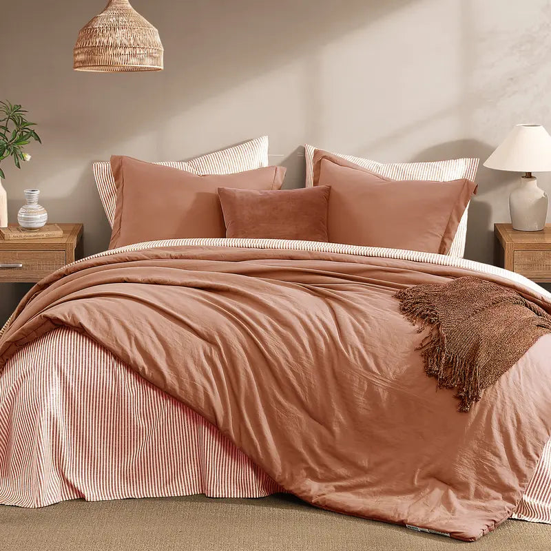 7-Pieces Microfiber Comforter Set